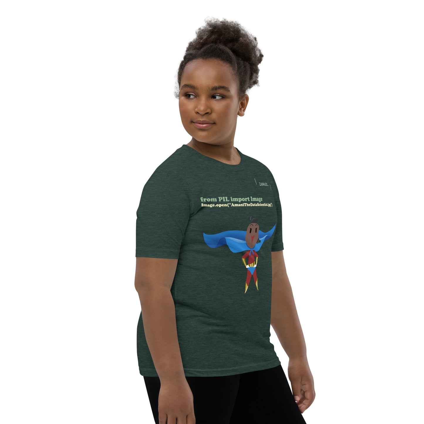 Amani Future Data Scientist: Youth Short Sleeve T-Shirt