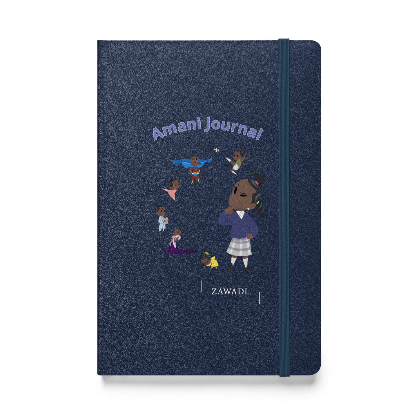 Amani Journal: Hardcover Bound Notebook